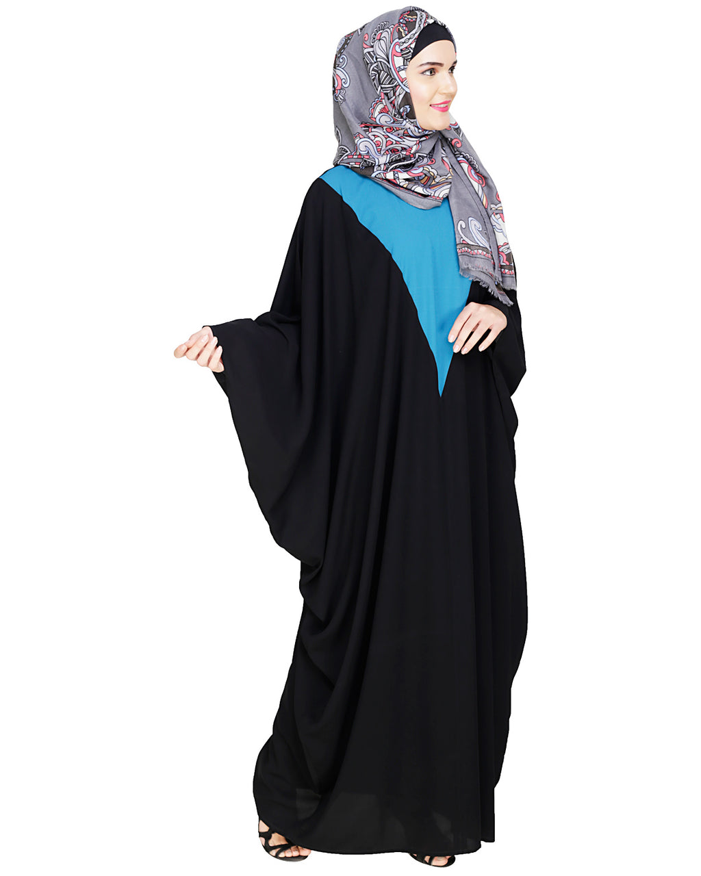Colour Blocked Kaftan