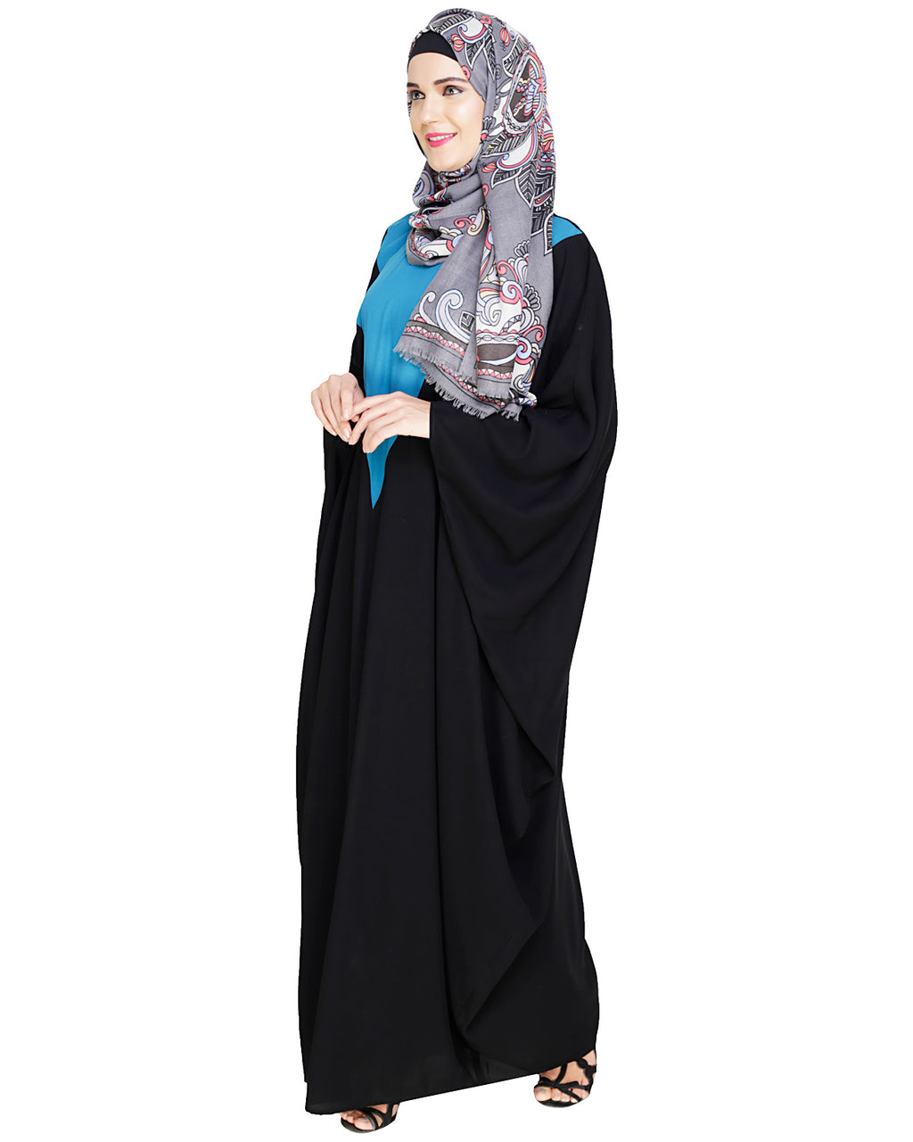 Colour Blocked Kaftan