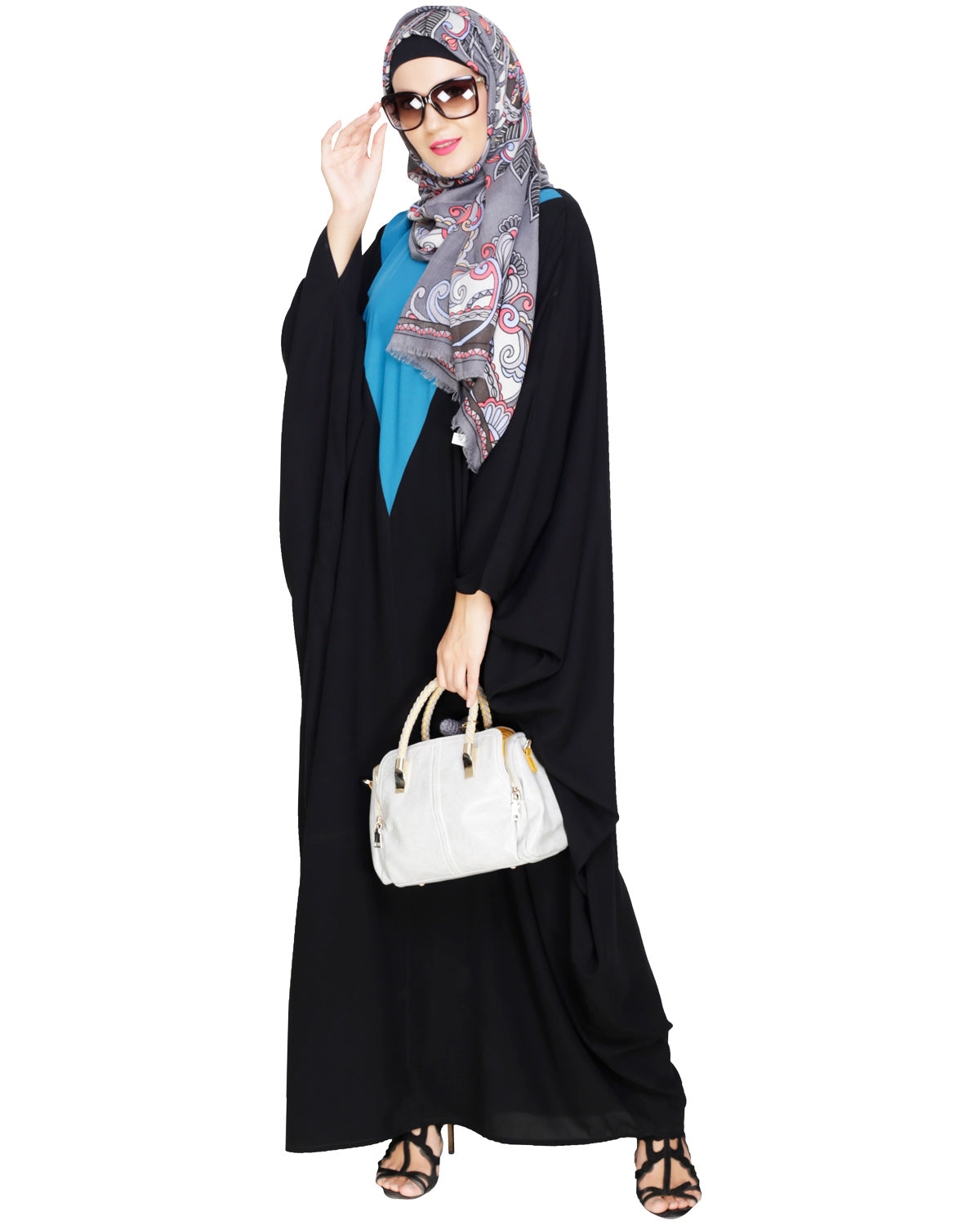 Colour Blocked Kaftan