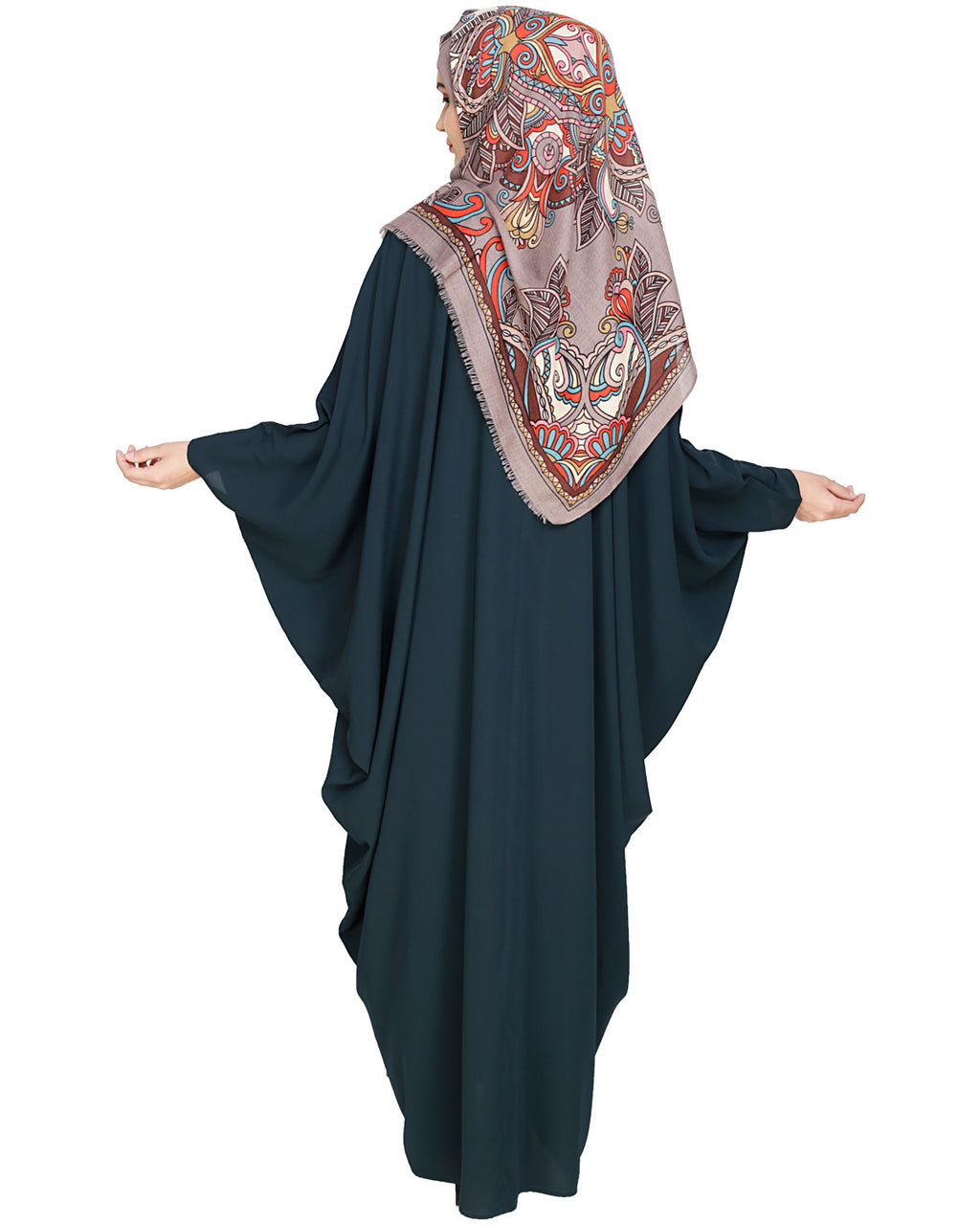 Colour Blocked Kaftan