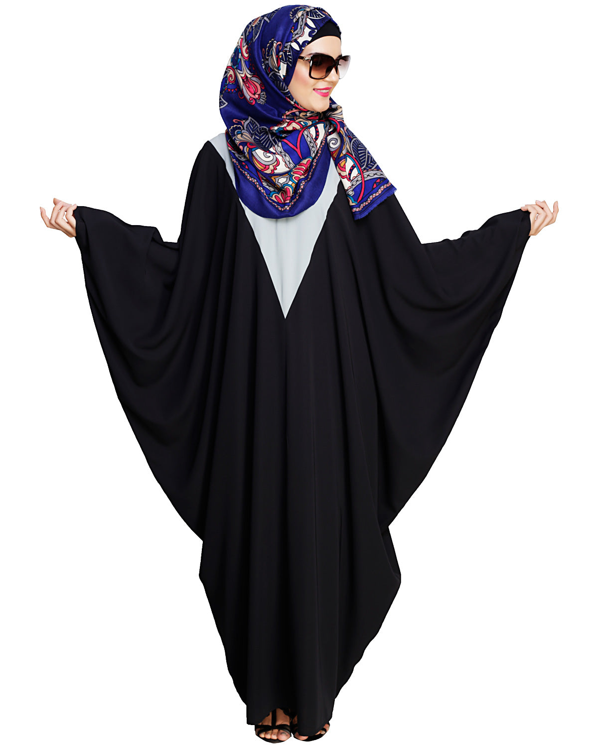 Colour Blocked Kaftan