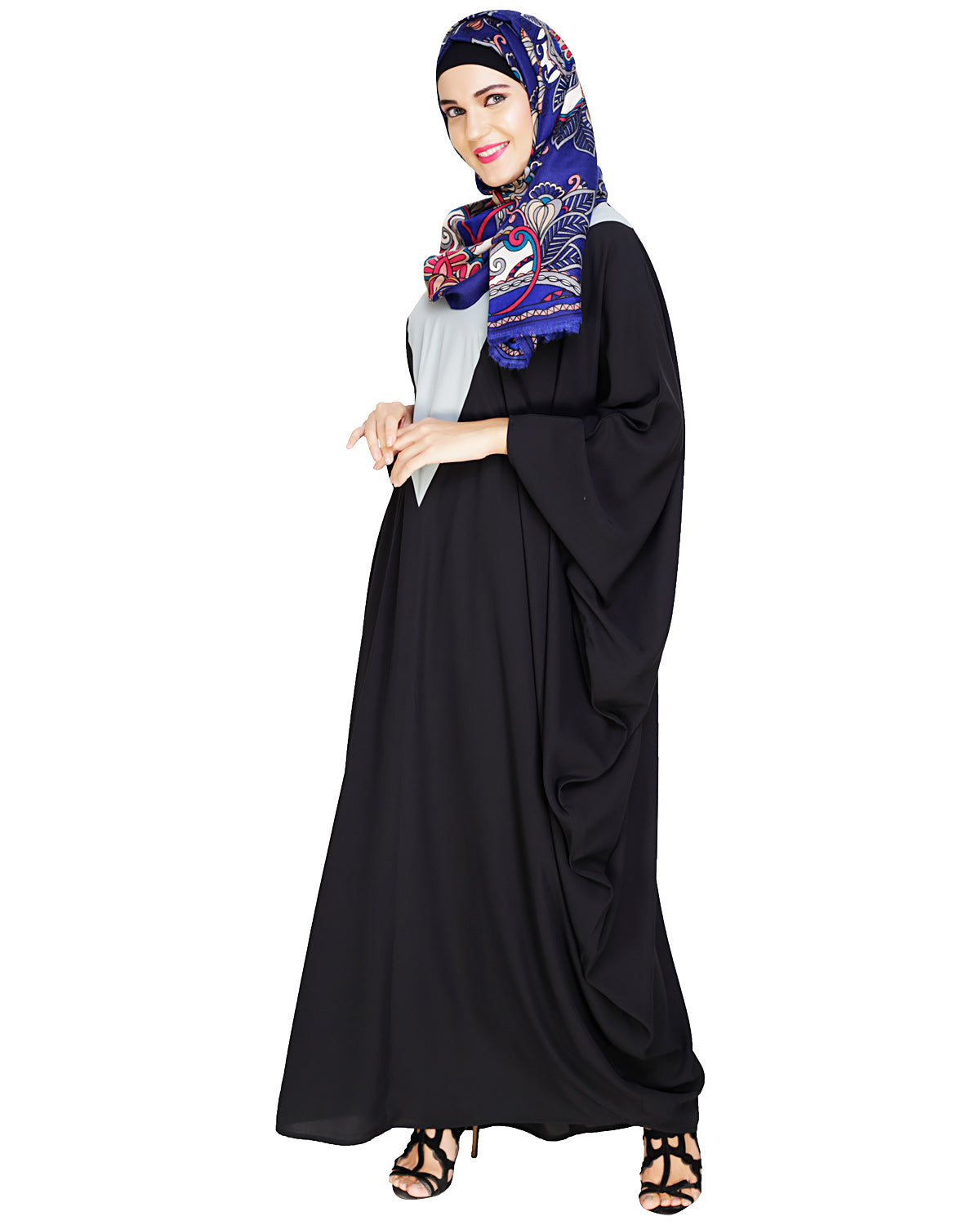 Colour Blocked Kaftan