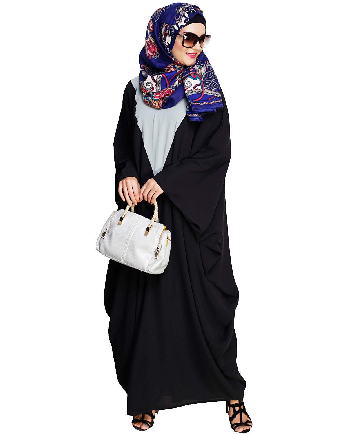 Colour Blocked Kaftan
