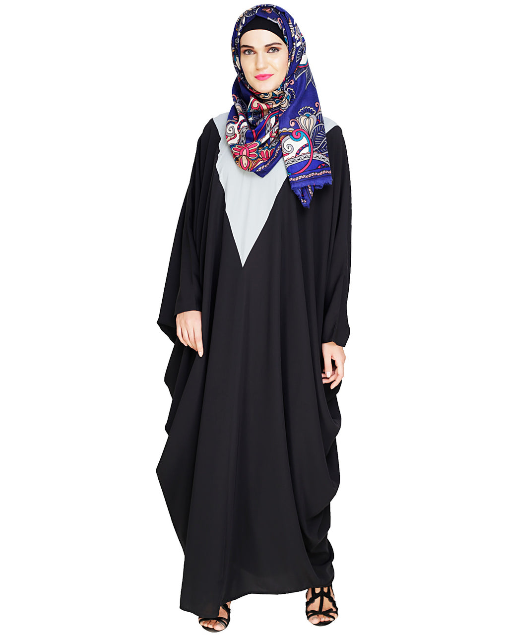 Colour Blocked Kaftan