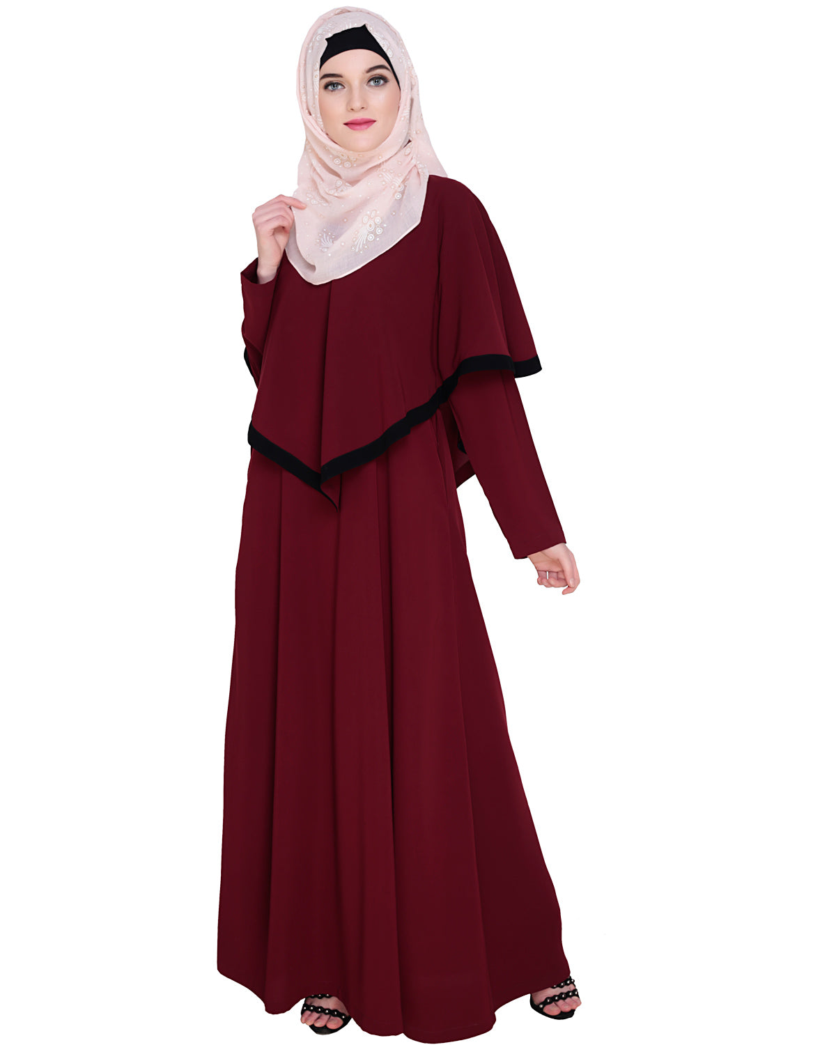 Fancy Cape Abaya