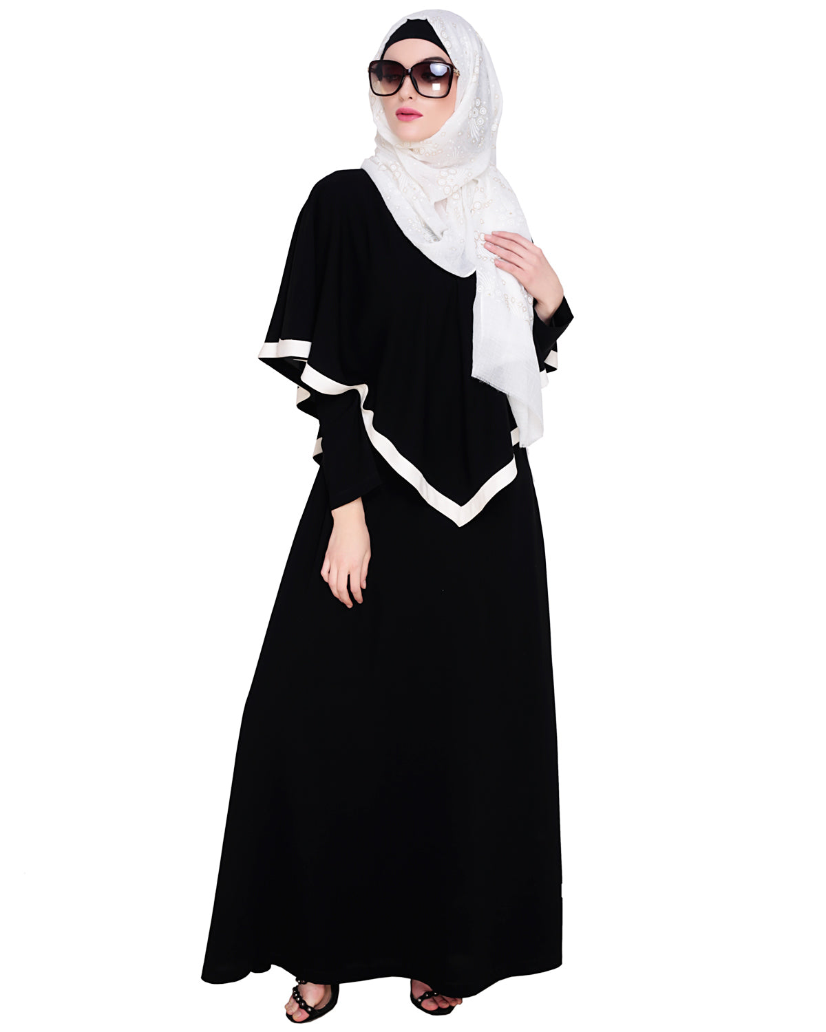 Fancy Cape Abaya