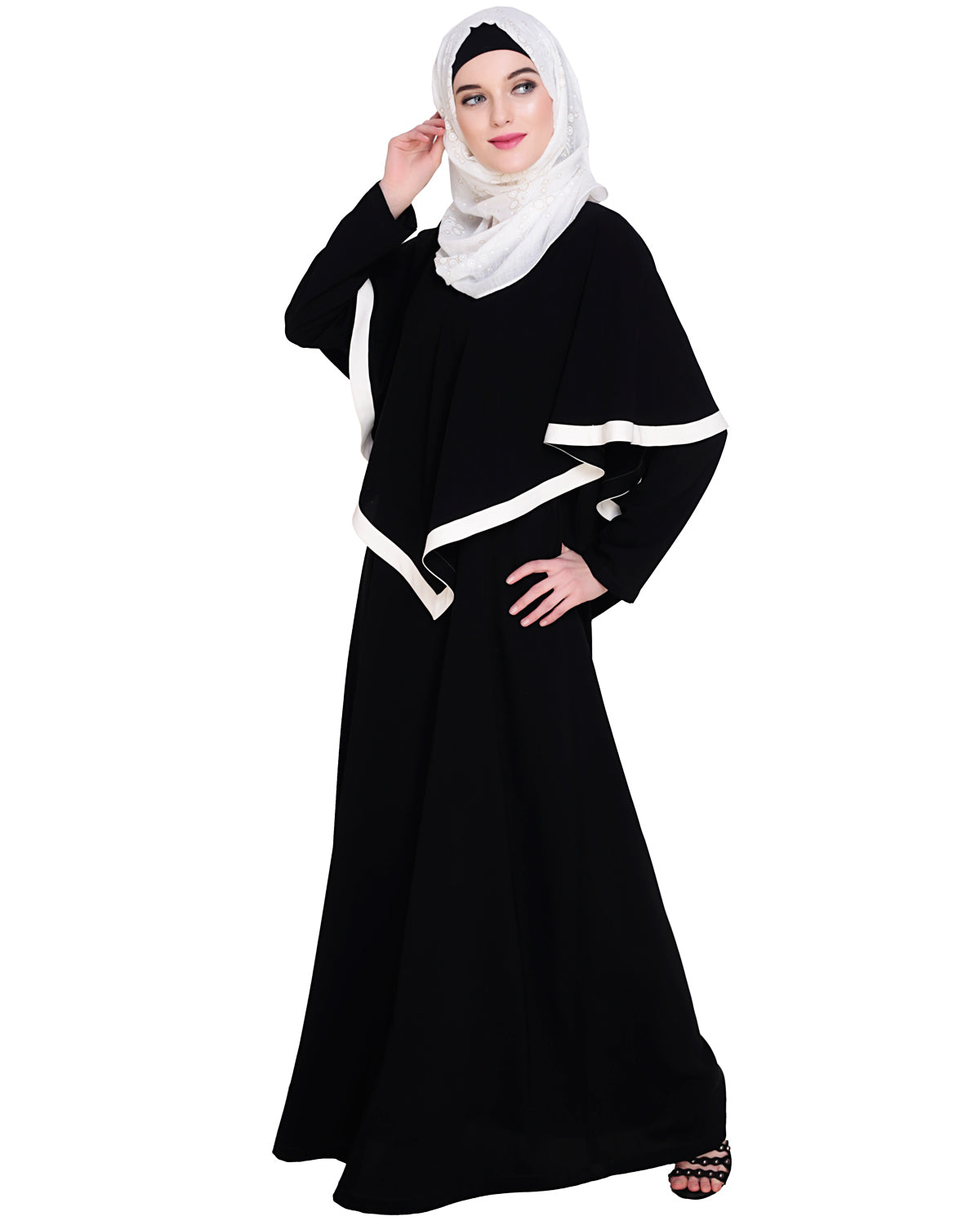 Fancy Cape Abaya