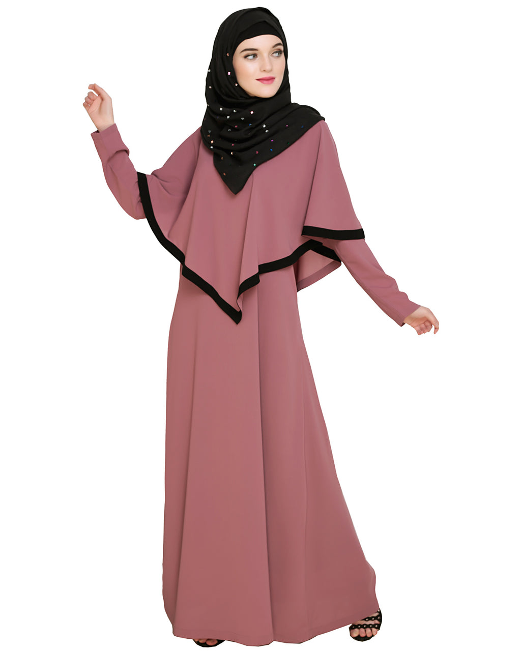 Fancy Cape Abaya