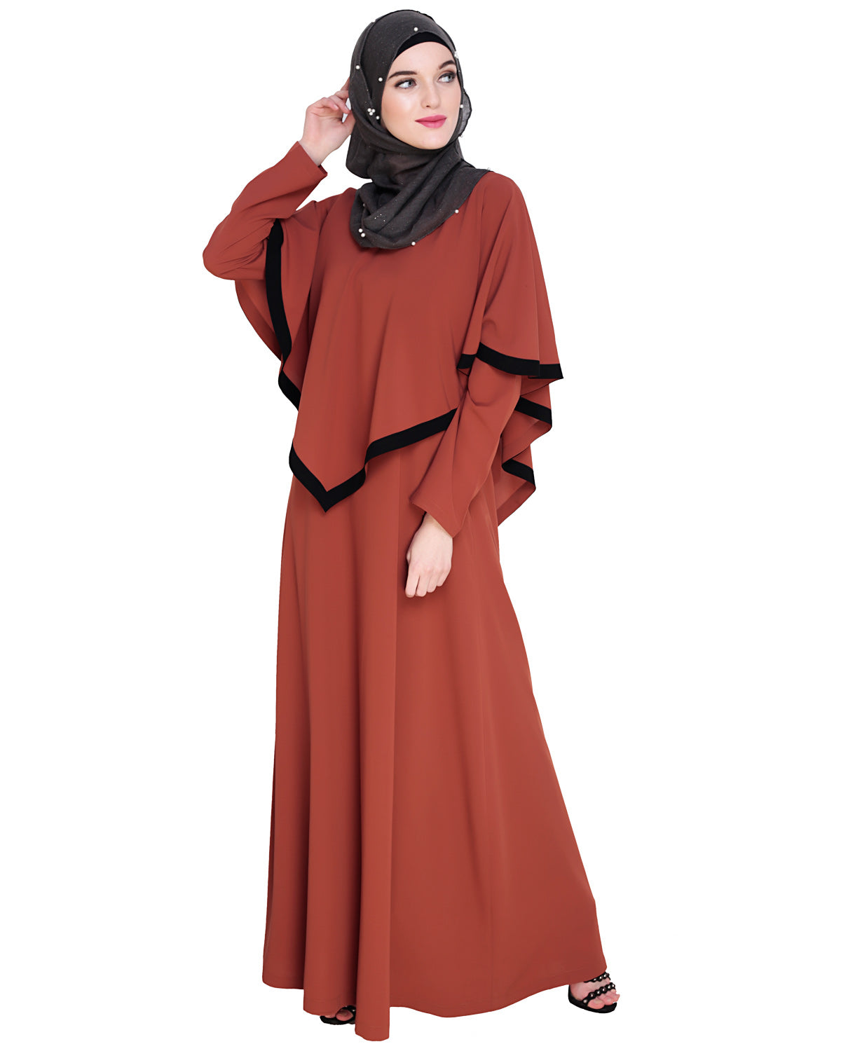 Fancy Cape Abaya