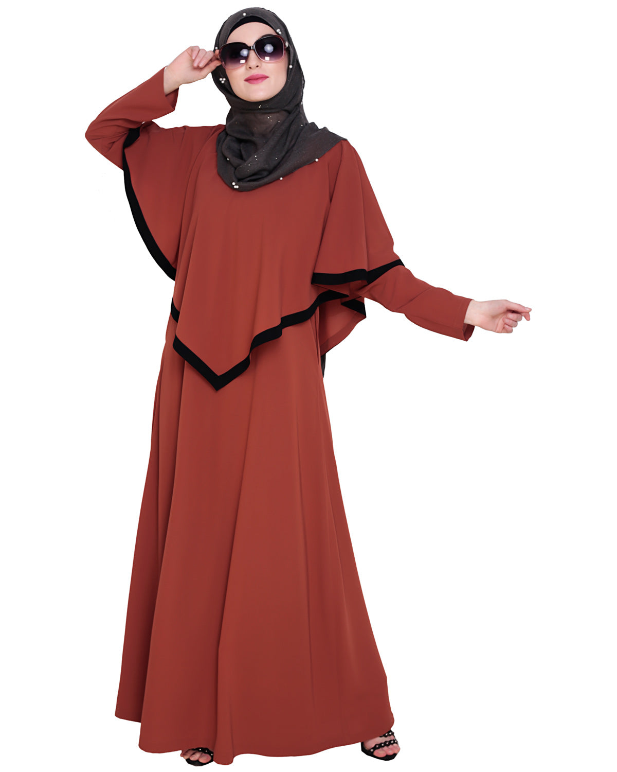 Fancy Cape Abaya
