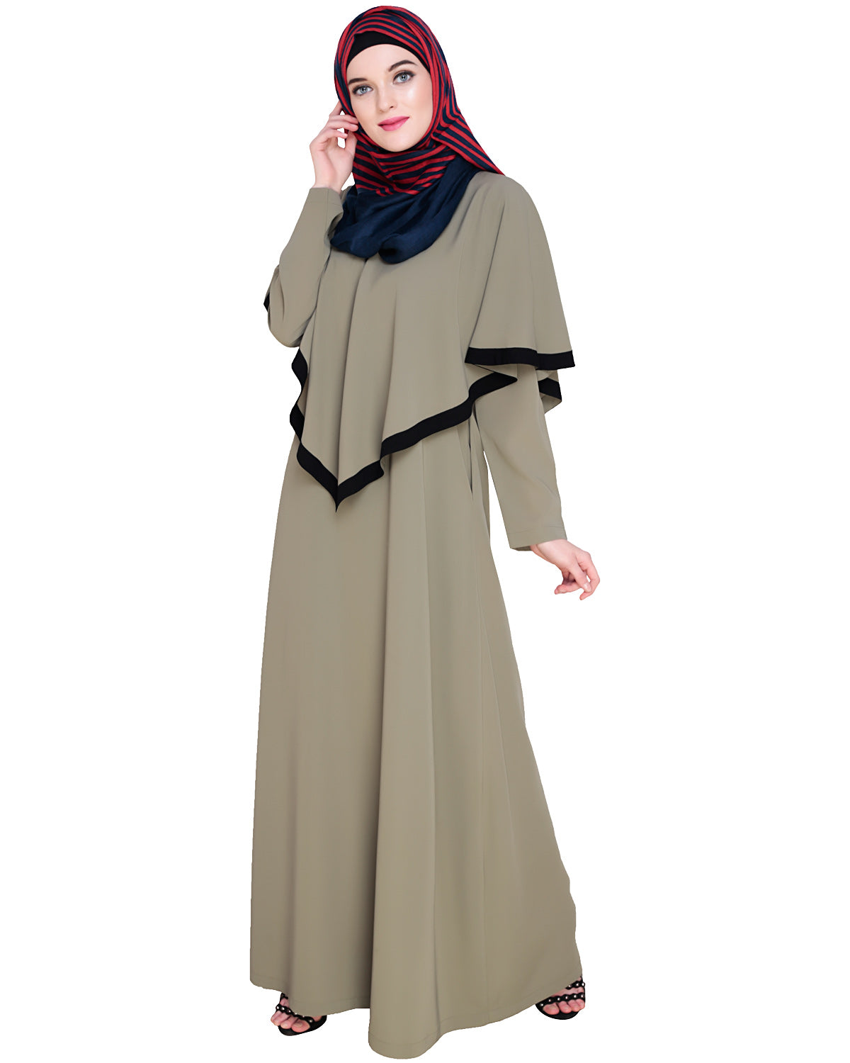 Fancy Cape Abaya