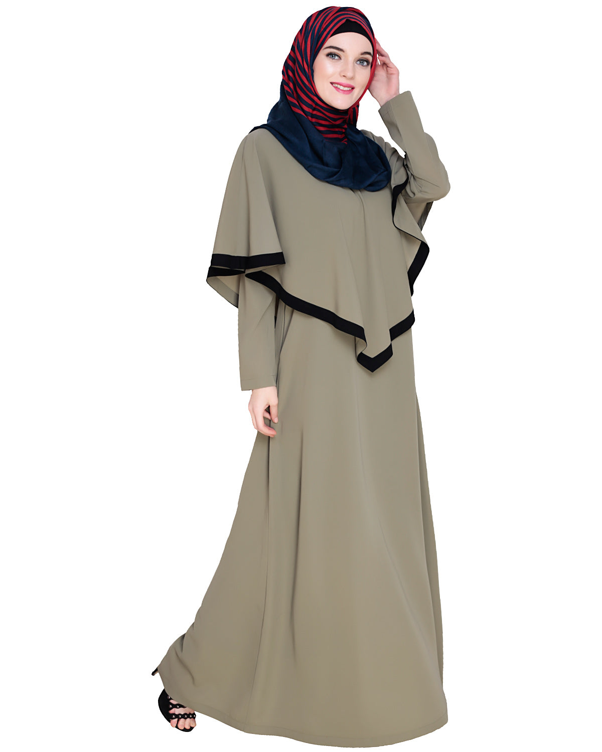 Fancy Cape Abaya