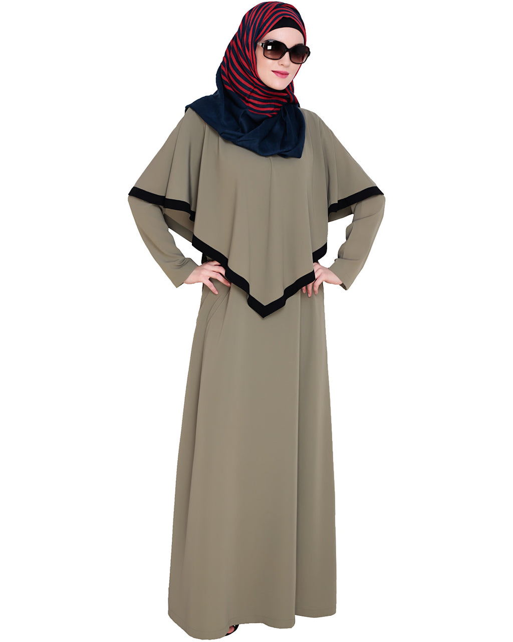 Fancy Cape Abaya