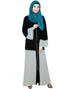 Dazzling Zip-Up Abaya
