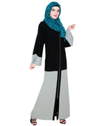 Dazzling Zip-Up Abaya