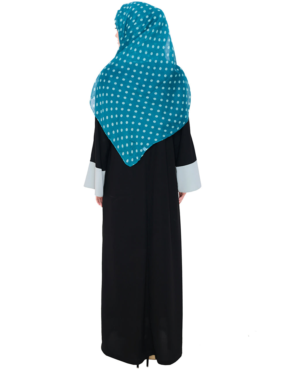 Dazzling Zip-Up Abaya