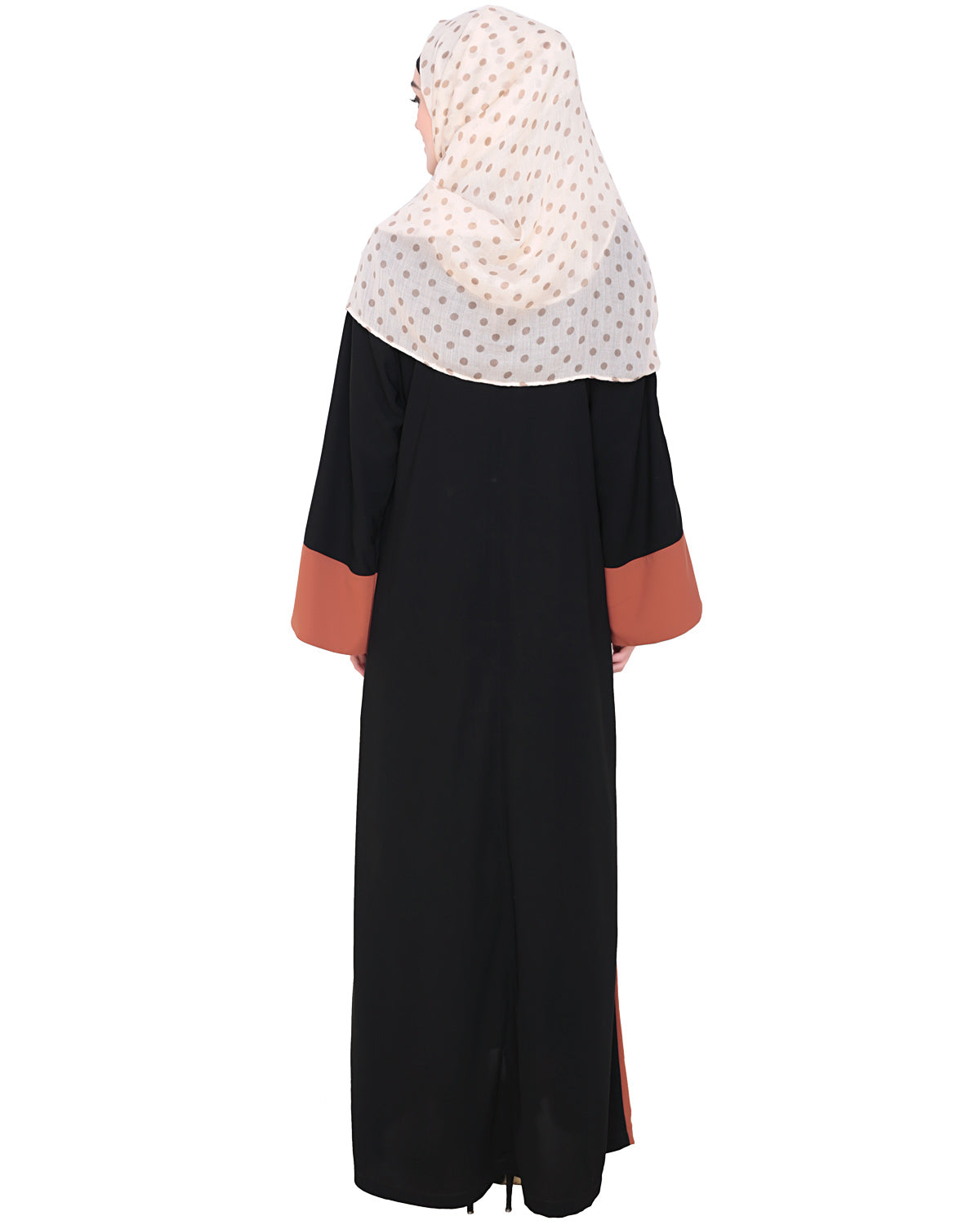 Dazzling Zip-Up Abaya