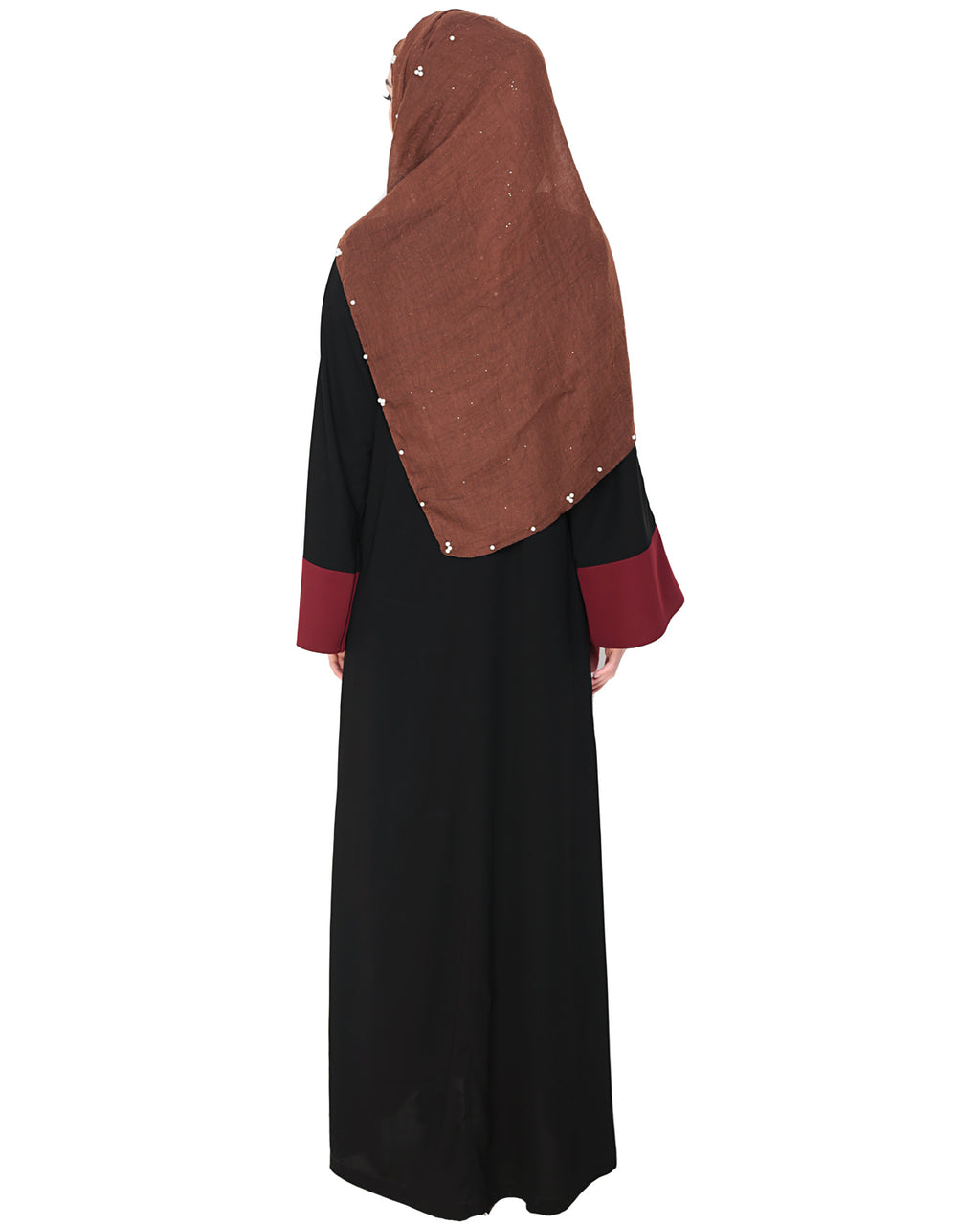 Dazzling Zip-Up Abaya