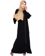 Dazzling Zip-Up Abaya