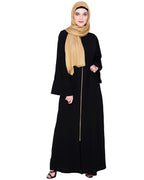 Dazzling Zip-Up Abaya