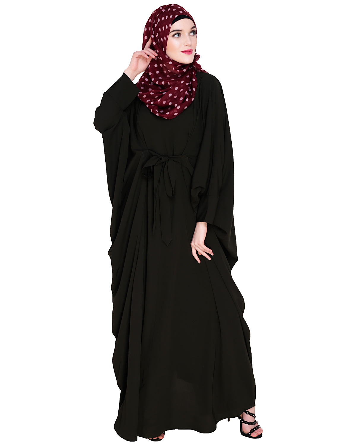 Bow Embellished  Kaftan