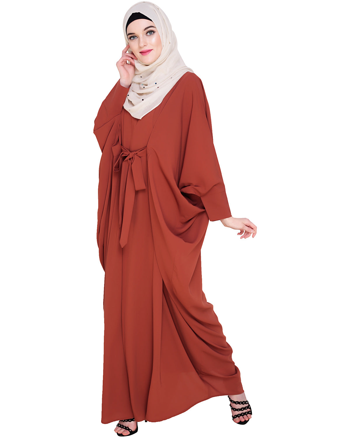 Bow Embellished  Kaftan