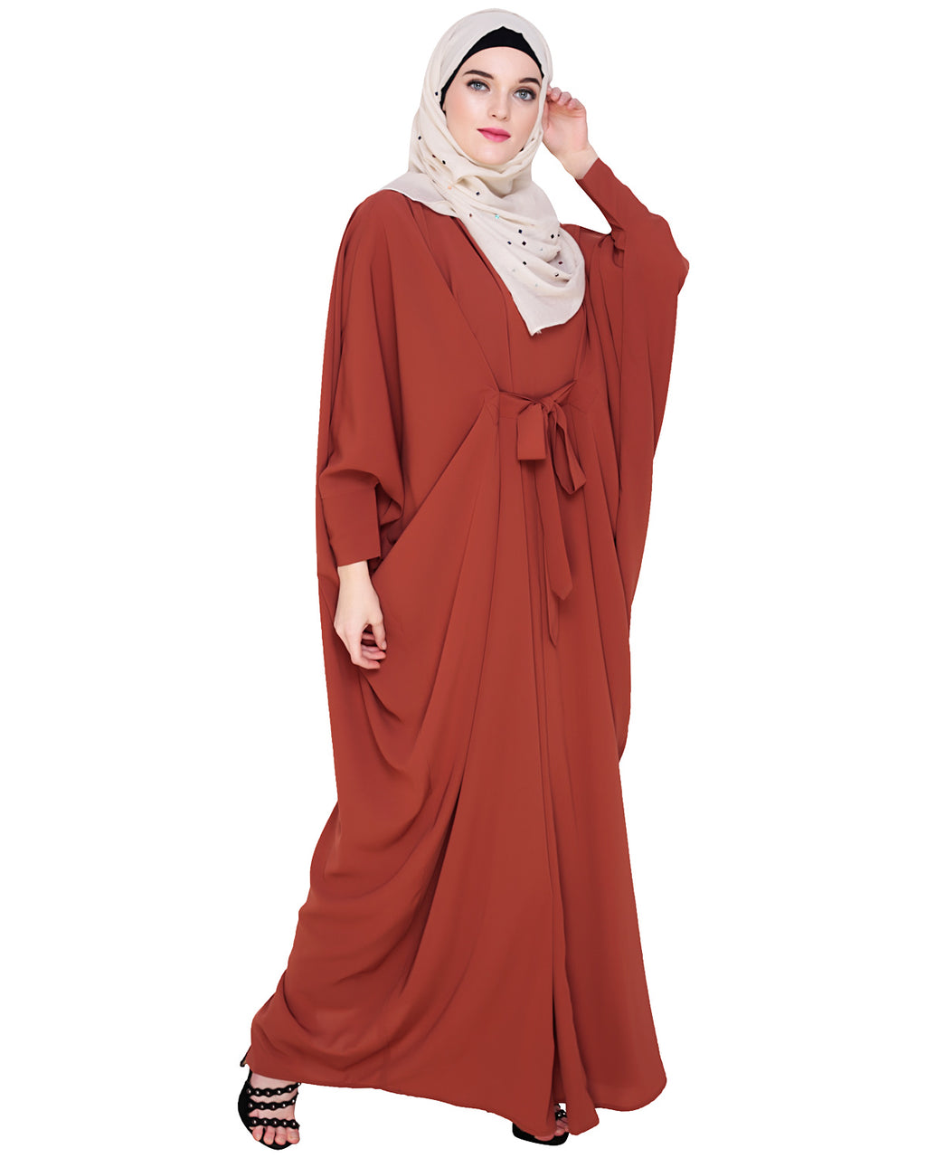 Bow Embellished  Kaftan