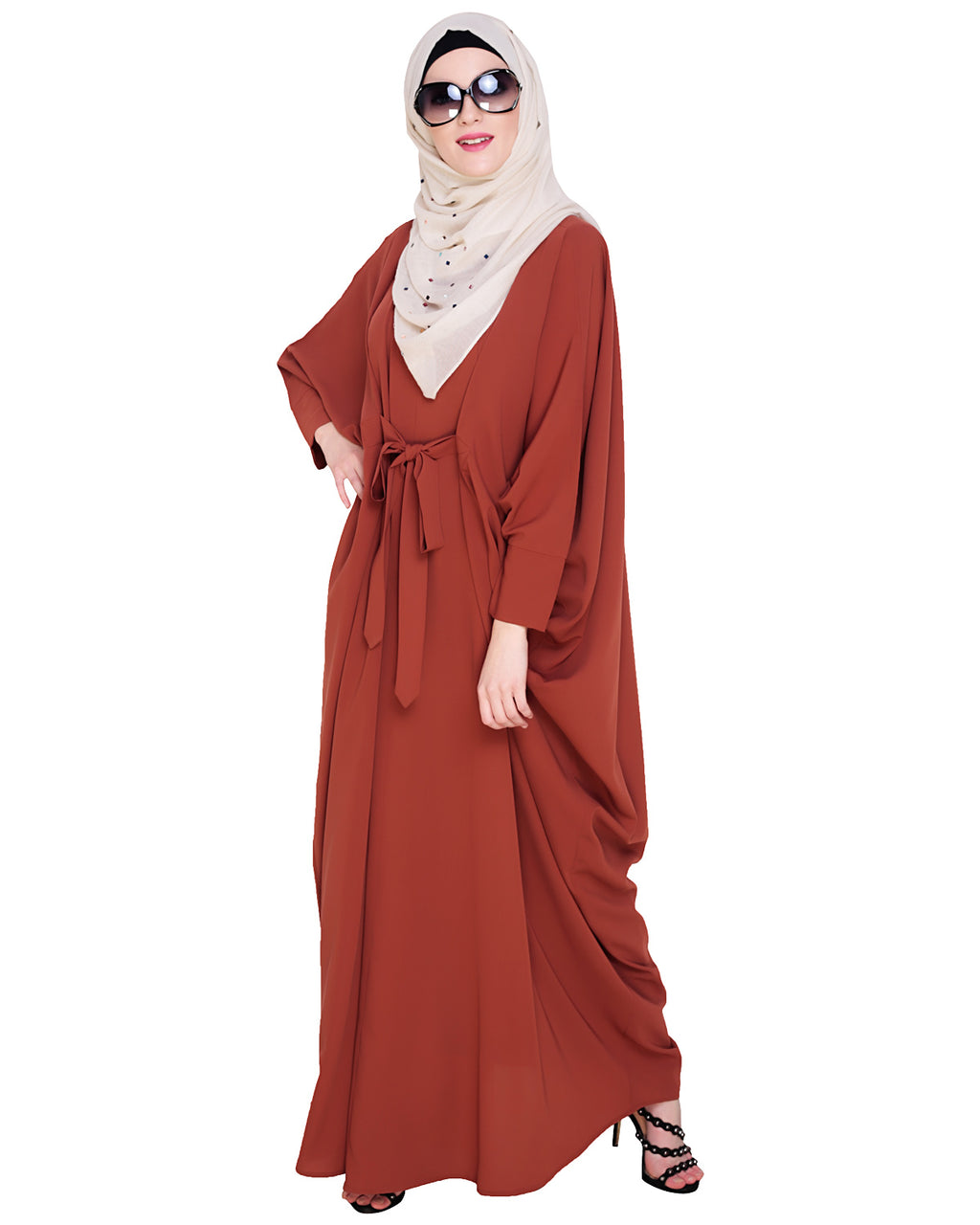 Bow Embellished  Kaftan