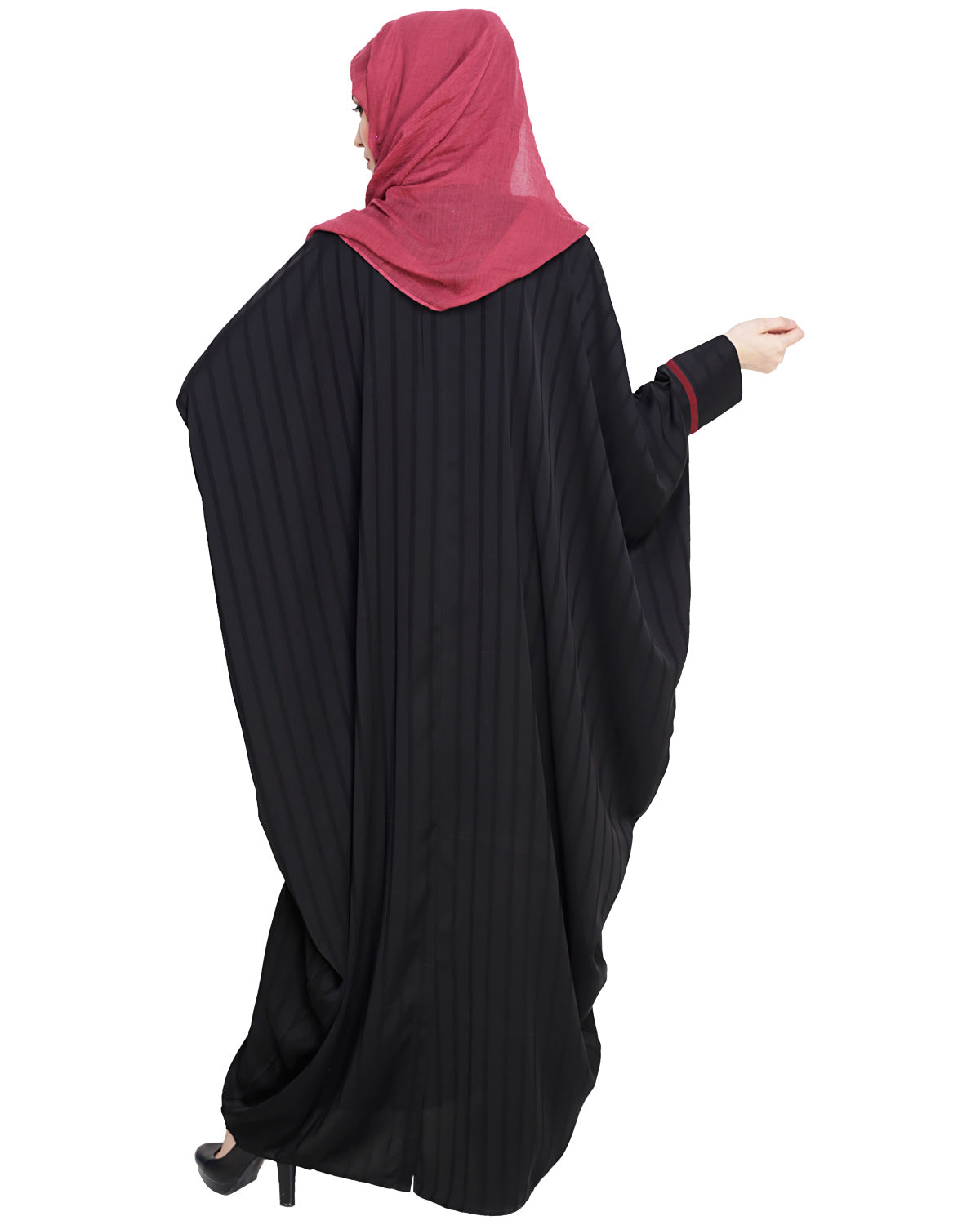 Graceful Pleated Kaftan