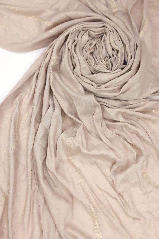 Classic Cotton Mix Hijabs with a Touch of Shimmer - BEINGMUSLIMS THE HIJAB SHOPPE