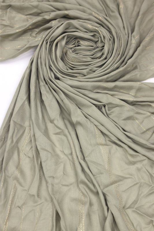 Classic Cotton Mix Hijabs with a Touch of Shimmer - BEINGMUSLIMS THE HIJAB SHOPPE