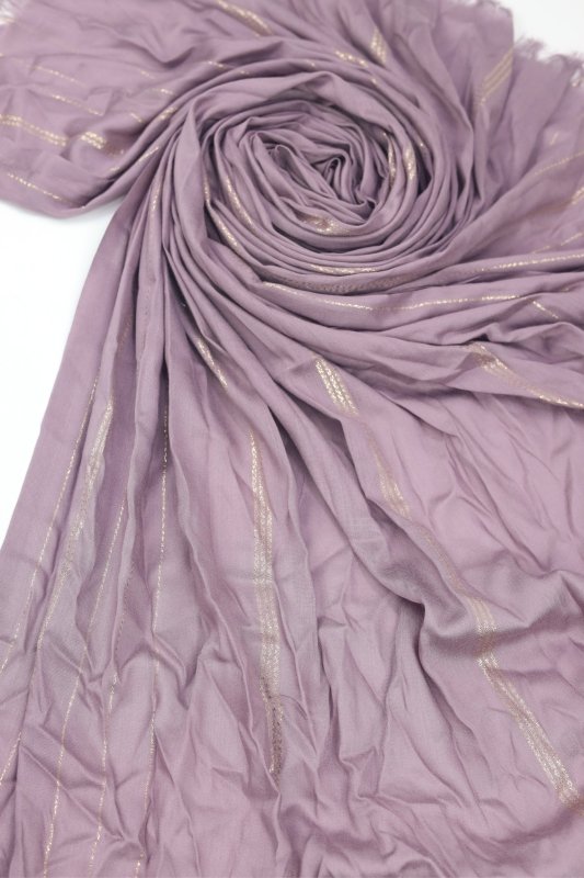 Classic Cotton Mix Hijabs with a Touch of Shimmer - BEINGMUSLIMS THE HIJAB SHOPPE
