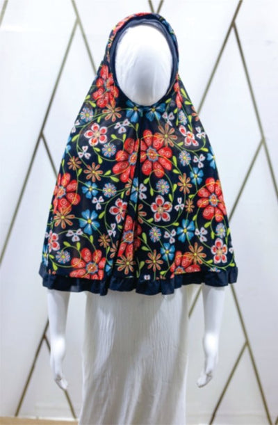 Bloom Kids Makhna – Floral Hijab for Girls (Ages 4–10)