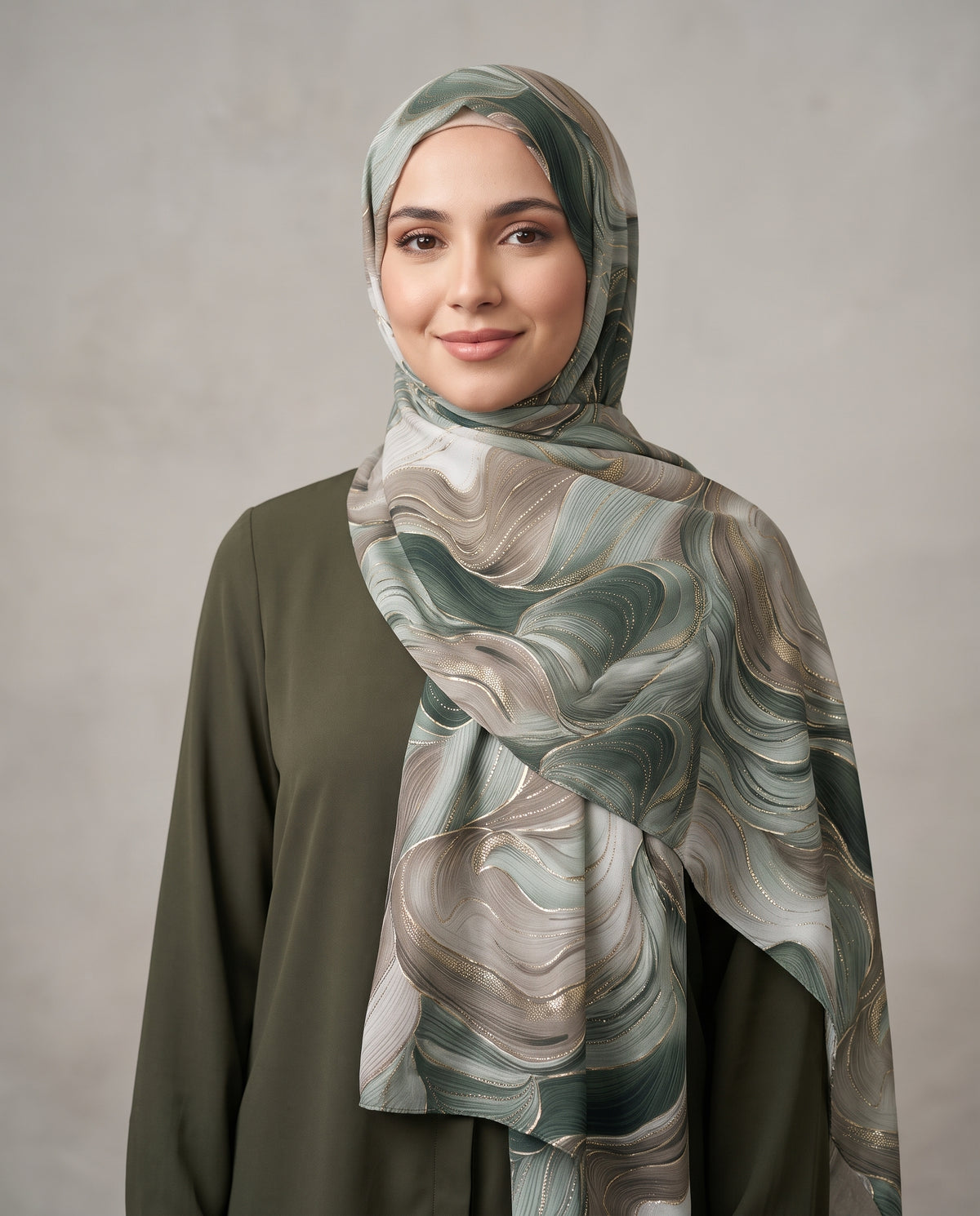 ULTRASOFT TURKISH COTTON PRINTED HIJAB