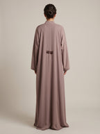 FRONT AND BACK CRYSTAL - TASSELS ABAYA