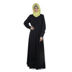 Steel Blue Abaya Dress