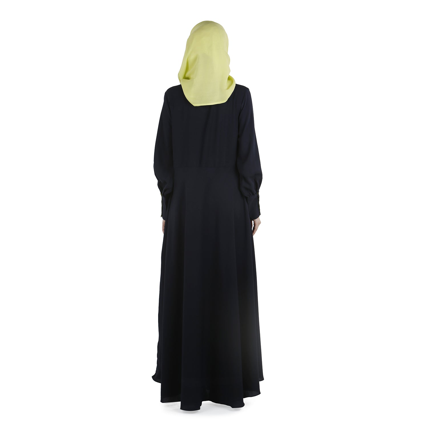Steel Blue Abaya Dress