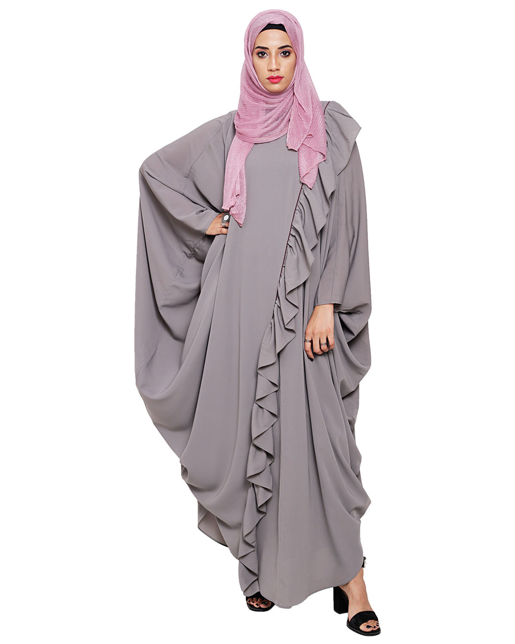 Chic Ruffled Kaaftaan