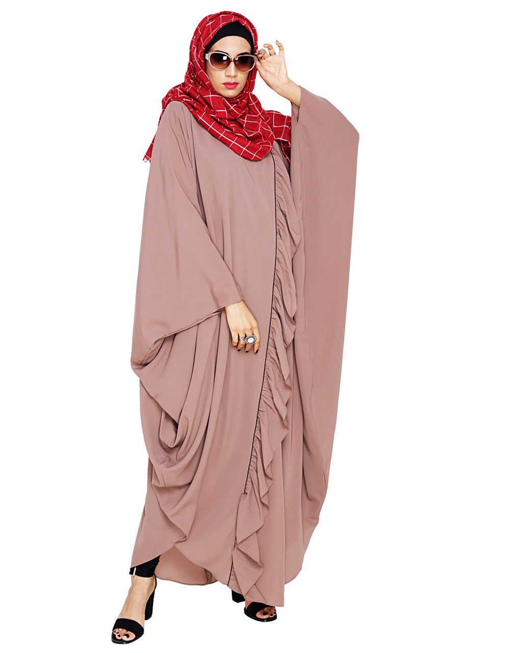 Chic Ruffled Kaaftaan
