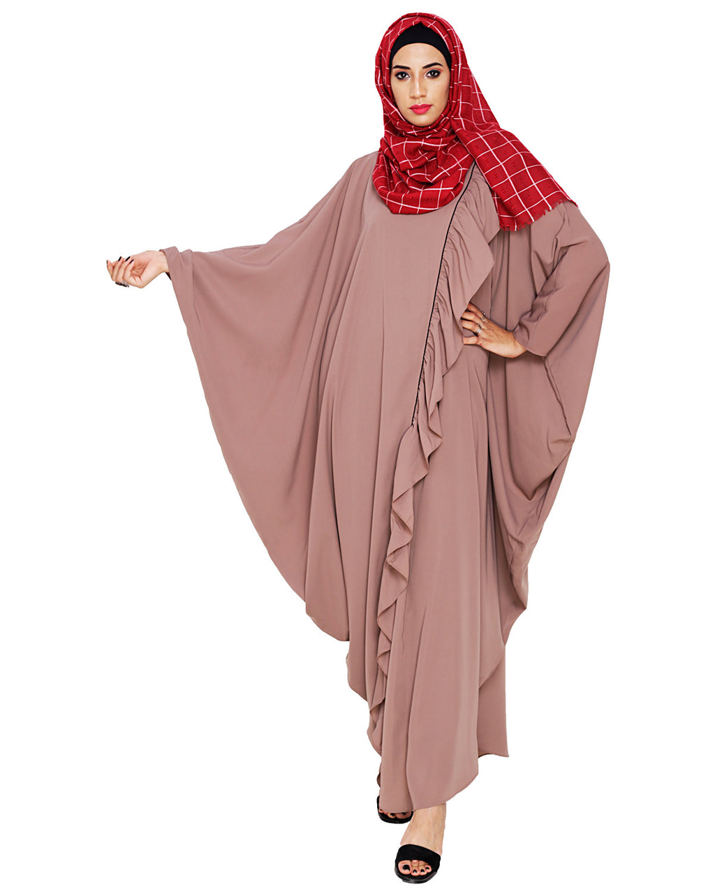 Chic Ruffled Kaaftaan
