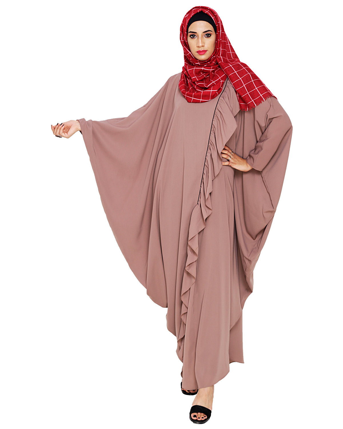 Chic Ruffled Kaaftaan