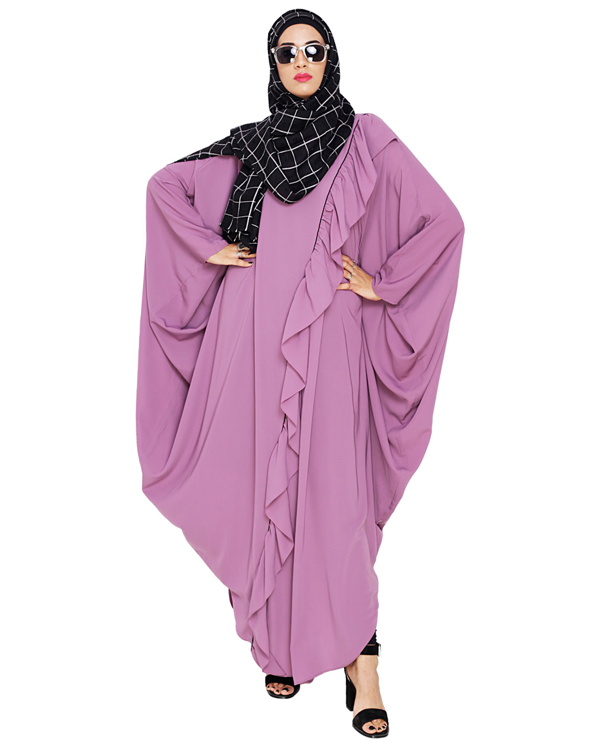 Chic Ruffled Kaaftaan