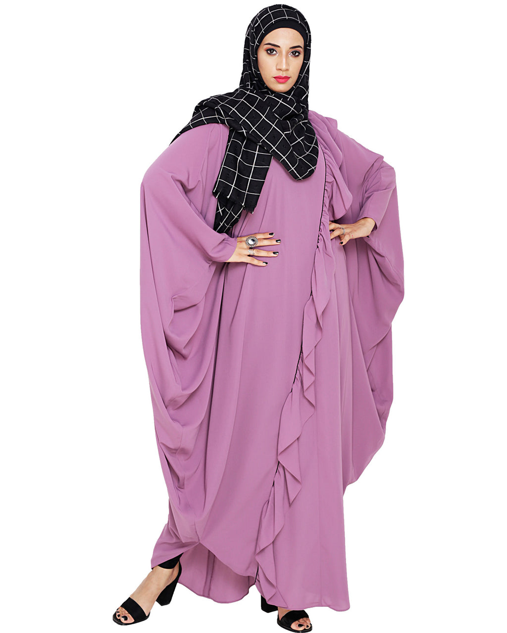 Chic Ruffled Kaaftaan