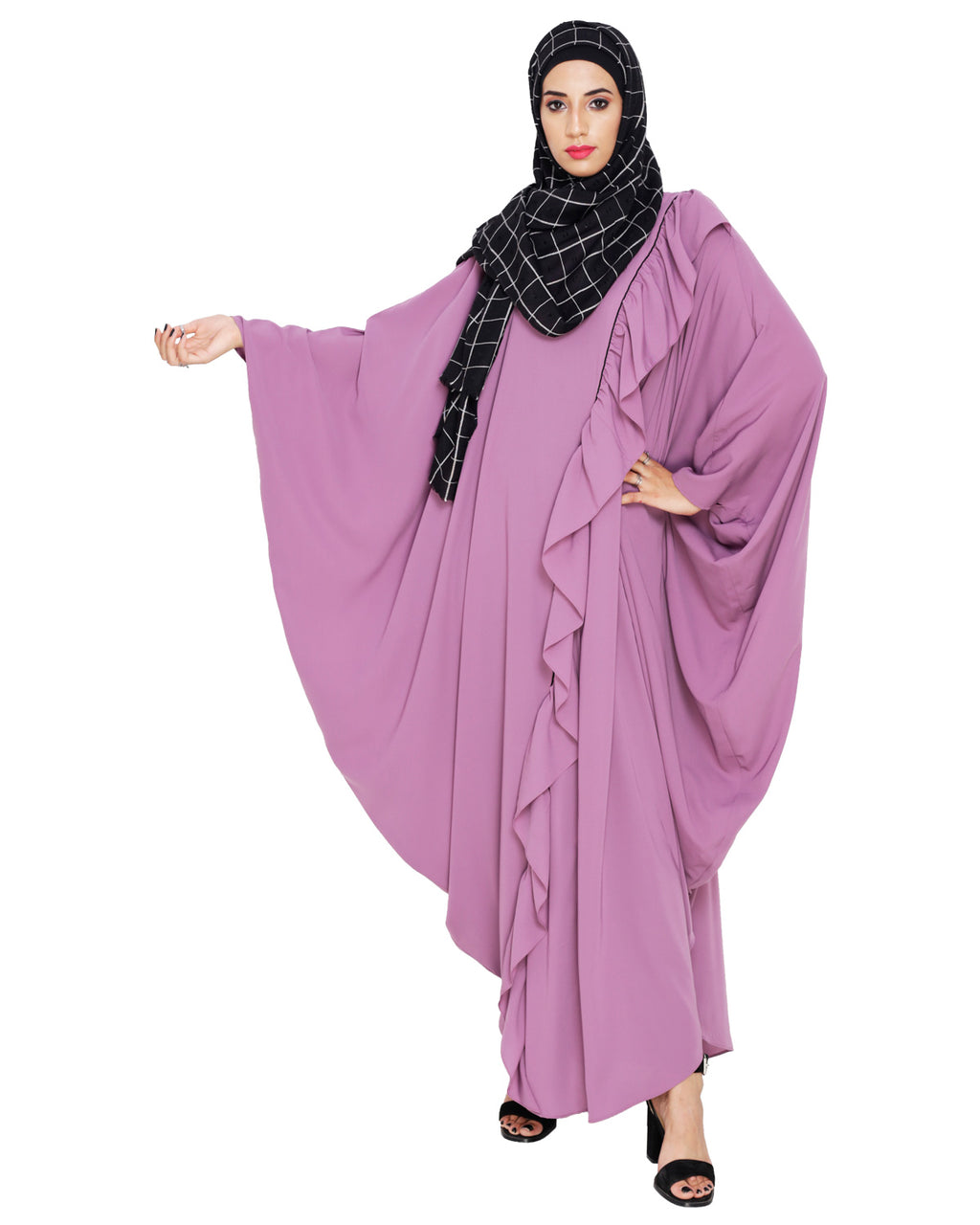 Chic Ruffled Kaaftaan