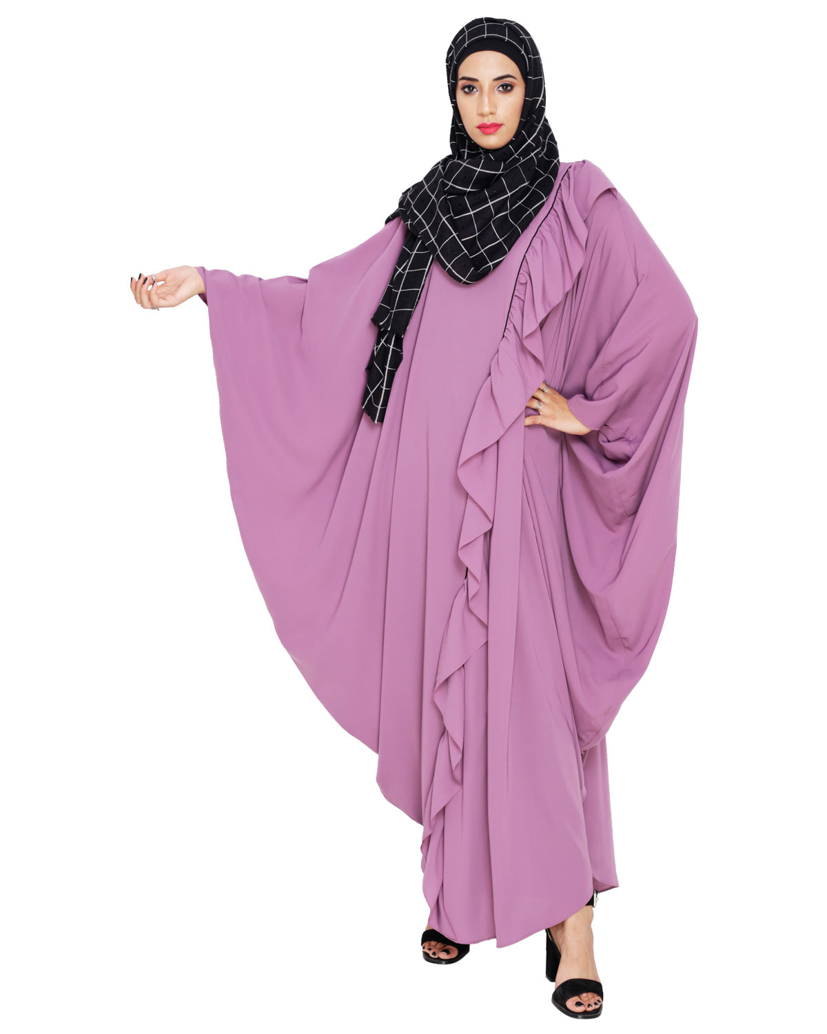 Chic Ruffled Kaaftaan