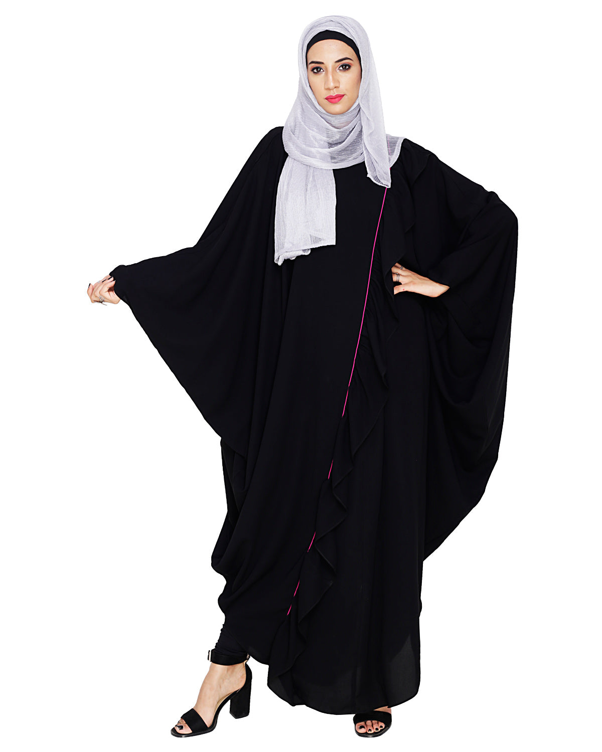 Chic Ruffle Kaftan