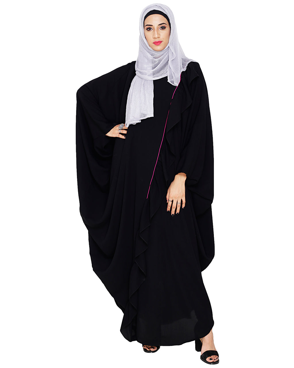 Chic Ruffle Kaftan