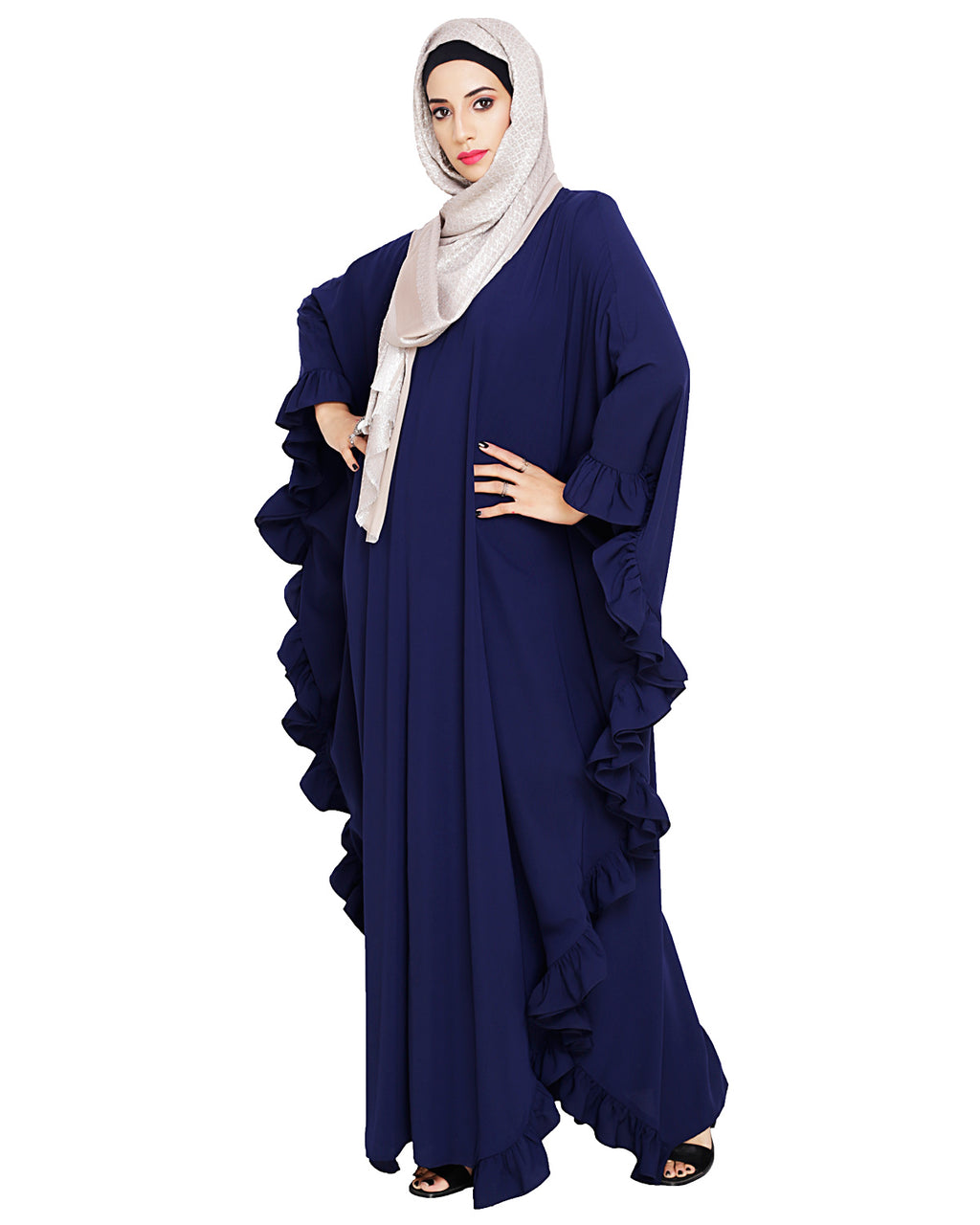 Ruffled Kaftan