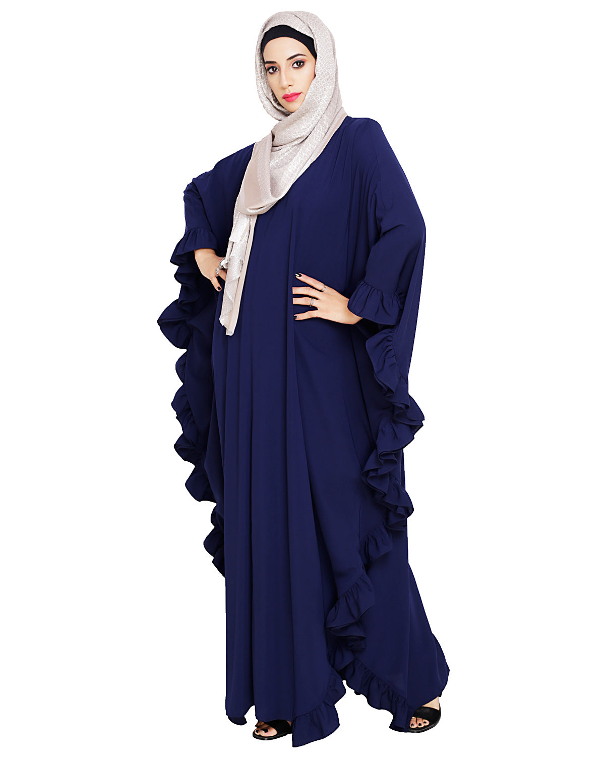 Ruffled Kaftan