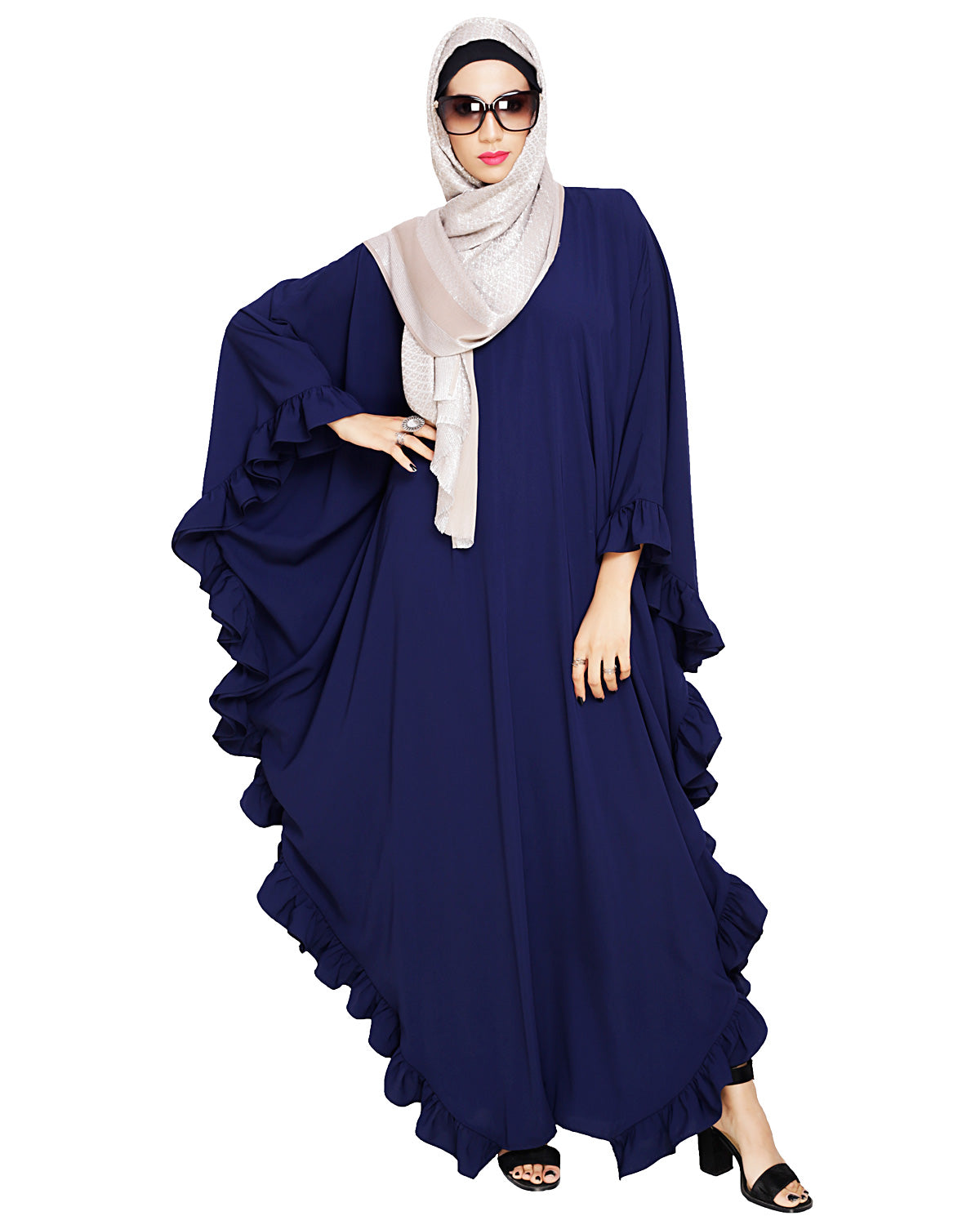 Ruffled Kaftan